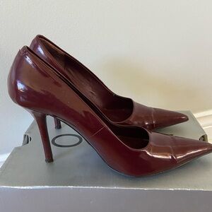 Aldo Elegant Burgundy Heels